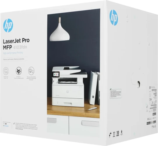 Лазерное монохромное МФУ HP LaserJet Pro 4103fdn A4